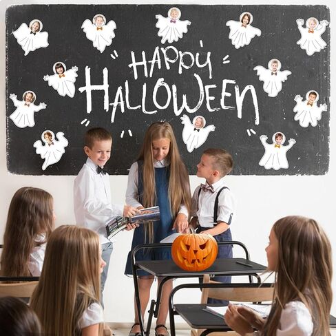 48Pcs Easter Egg Cutouts for Bulletin Board Decorations, Colourful Egg Cut Outs Easter Paper Cutouts for Spring Party Home Office Classroom Chalkboard Window Wall Door Decor in Kuwait