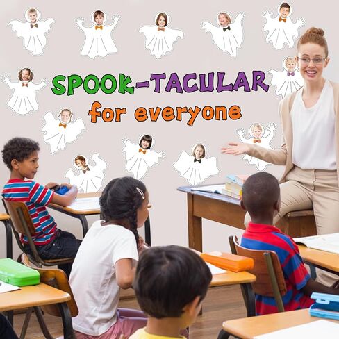 48Pcs Easter Egg Cutouts for Bulletin Board Decorations, Colourful Egg Cut Outs Easter Paper Cutouts for Spring Party Home Office Classroom Chalkboard Window Wall Door Decor in Kuwait