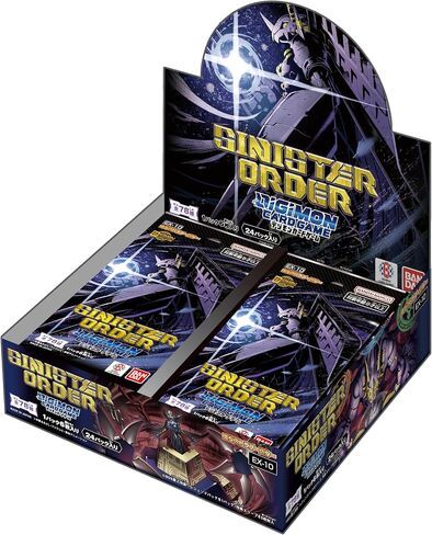 Order Sinister (EX10) Digimon Booster Boster by Bandai in Saudi Arabia