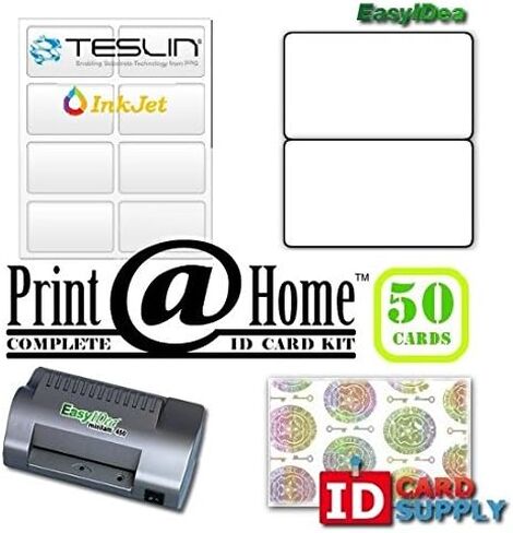 أكمل طباعة @ Home Kit | يجعل 10 PVC مثل بطاقات الهوية | لطابعات نفايات الحبر in Kuwait