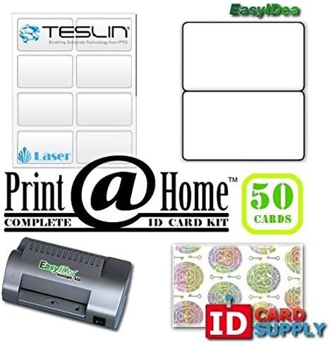 أكمل طباعة @ Home Kit | يجعل 10 PVC مثل بطاقات الهوية | لطابعات نفايات الحبر in Kuwait