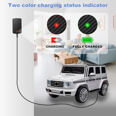 شاحن بطارية 24 فولت للأطفال ركوب على ألعاب السيارات Wrangler SUV ATV Mercedes Benz Quad Kid Trax Dynacraft Toy Car Kidzone Charger 24V Charger for Kids Electric Ride on Car Toys Power Adapter in Kuwait