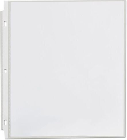 Universal Standard Sheet Protector, Standard, 8.5 x 11, Clear, Non-Glare, 100/Box in Saudi Arabia
