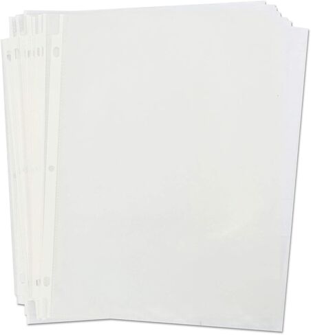 Universal Standard Sheet Protector, Standard, 8.5 x 11, Clear, Non-Glare, 100/Box in Saudi Arabia