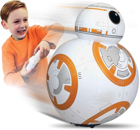juguetronica bladez قابلة للنفخ حرب النجوم droid bb-8 聽 rc مع حجم صغير الصوت (47 聽 سم) in Saudi Arabia
