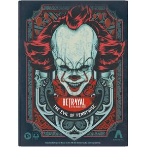 Avalon Hill Betrayal at the Neibolt House: The Evil of Pennywise التوسع | تتراوح أعمارهم بين 17+ | 3-6 لاعبين in Kuwait