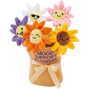 Mood Support Plush Potatoes Bundle: 5 Adorable Stuffed Potatoes in Basket, Emotional Wellness Stuffed Animals Toys, Stress Relief Sensory Toys for Adults & Kids Gift for Christmas/Birthday in Saudi Arabia