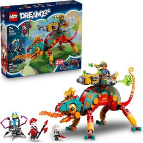 Lego Dreamzzz Mateo's Fire Chameleon Building Toy - Play Play مجموعة للأطفال ، الذين تتراوح أعمارهم بين 7 سنوات - سرد القصص للبنين والبنات - وضعان للبناء للتظاهر - فكرة هدية لأعياد الميلاد - 71492 in Kuwait