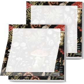 ملاحظات لزجة ، وسدان ، 3 × 3 بوصات ، وسادات الملاحظات ذاتية التوسيق الملونة ، والمناصب السهلة ، والفطر القوي اللطيف ، الفطر الأسود in Kuwait