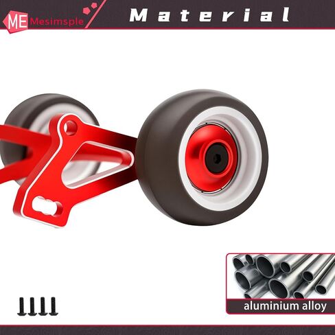سبيكة قابلة للتعديل زاوية العجلات لأرما 1/8 Kraton 6S Exb AVC 4x4 RTR V6 Series Parts Red in Kuwait
