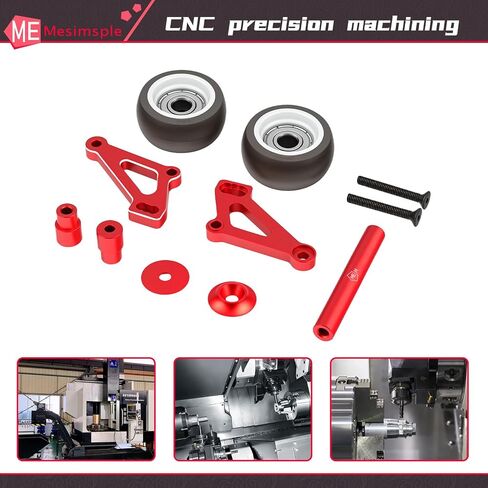 سبيكة قابلة للتعديل زاوية العجلات لأرما 1/8 Kraton 6S Exb AVC 4x4 RTR V6 Series Parts Red in Kuwait