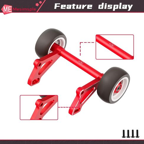 سبيكة قابلة للتعديل زاوية العجلات لأرما 1/8 Kraton 6S Exb AVC 4x4 RTR V6 Series Parts Red in Kuwait