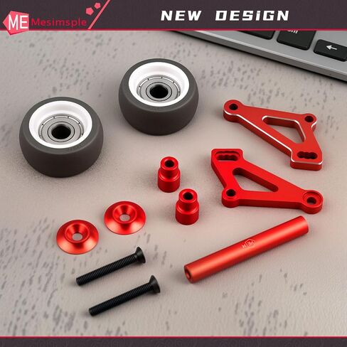 سبيكة قابلة للتعديل زاوية العجلات لأرما 1/8 Kraton 6S Exb AVC 4x4 RTR V6 Series Parts Red in Kuwait
