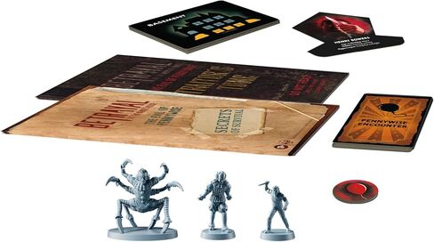 Avalon Hill Betrayal at the Neibolt House: The Evil of Pennywise التوسع | تتراوح أعمارهم بين 17+ | 3-6 لاعبين in Kuwait