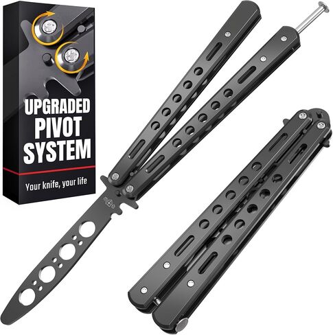 Grand Way Black Practice Trainer – Stainless Steel Trainer Tool – NOT Real NOT Sharp Blade – Dull Trick Training CsGo K10-B in Kuwait