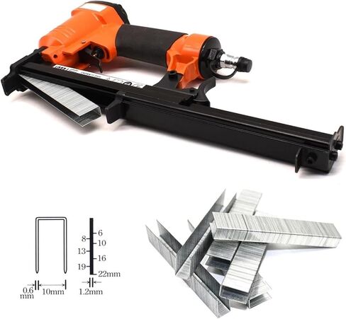 Professional Pneumatic Upholstery Stapler 1pcs 1022J Pneumatic Stapler Use for Woodworking Furniture and Home DIY in Saudi Arabia