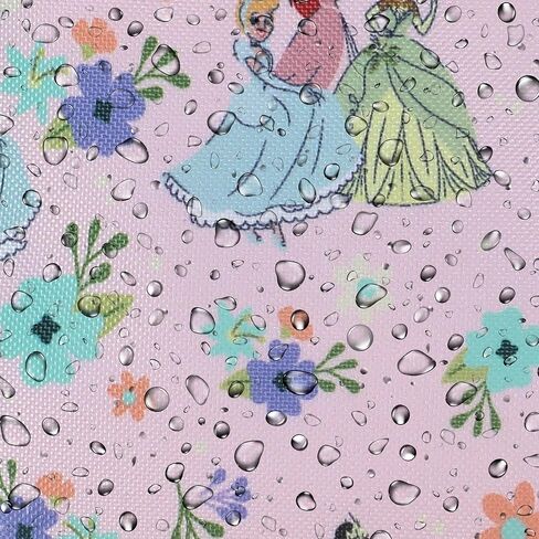 BioWorld Disney Princesses Dual-Compartment Case مع مقبض سحب الحزام in Saudi Arabia