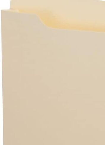Staples File Jacket, 1-inch Expansion, Letter Size, Manila, 100/Carton (ST541092-CCVS) in Saudi Arabia