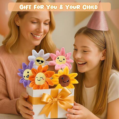 Mood Support Plush Potatoes Bundle: 5 Adorable Stuffed Potatoes in Basket, Emotional Wellness Stuffed Animals Toys, Stress Relief Sensory Toys for Adults & Kids Gift for Christmas/Birthday in Saudi Arabia