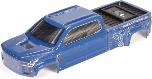 Arrma Big Rock 4x4 Crew Cab Clipless Painted Decaled Climmed Body (Blue) ، ARA-1386 in Saudi Arabia