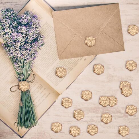 Gersoniel 50 Pcs Graduation Wax Seal Stickers Envelope Seals Cap Diploma Certificate Seals Class of 2024 Congrats Grad Certificate Graduation Stickers for Envelopes Diplomas Certificates Award(Gold) in Saudi Arabia