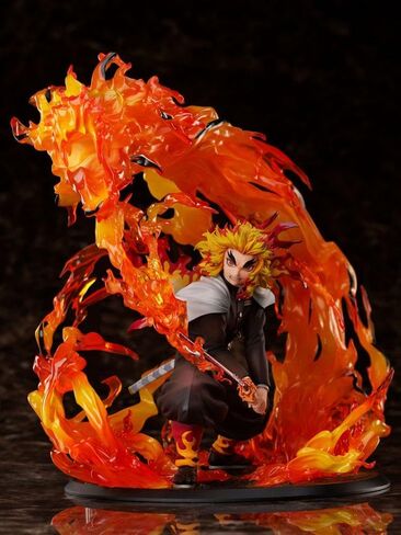 Aniplex Demon Slayer: Kimetsu no Yaiba Kyojuro Rengoku Flame Atshing Esiteric Art Form: Rengoku 1/8 Figure in Kuwait