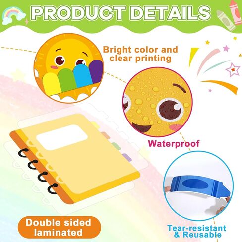 Colorful Classroom Door Decorations Positive Saying Crayon Paper Cutouts Be Unique Let Your Colors Shine Door Bulletin Board Set for Back to School Classroom Office Home Wall Doors Supplies in Saudi Arabia