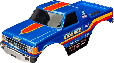 Traxxas 9020-BLUE - Bigfoot 4X4 Brushless Complete Clipless Body, Blue in Saudi Arabia