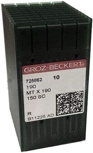100 Groz-Beckert 190, 190R, MTX190, SY7555 Industrial Sewing Machine Needles (Size 23 (metric 160)) in Saudi Arabia