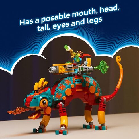 Lego Dreamzzz Mateo's Fire Chameleon Building Toy - Play Play مجموعة للأطفال ، الذين تتراوح أعمارهم بين 7 سنوات - سرد القصص للبنين والبنات - وضعان للبناء للتظاهر - فكرة هدية لأعياد الميلاد - 71492 in Saudi Arabia