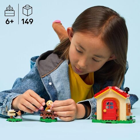 لعبة Lego Animal Crossing Goldie’s Cozy House Building Toy - Play Play مجموعة للفتيات والفتيان ، الذين تتراوح أعمارهم بين 6 سنوات مع الكلب - لبنات البناء لعبة للأطفال - فكرة هدية لأعياد الميلاد ومحبي ألعاب الفيديو - 77058 in Saudi Arabia