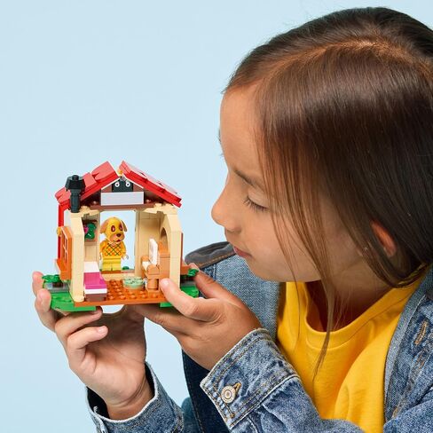 لعبة Lego Animal Crossing Goldie’s Cozy House Building Toy - Play Play مجموعة للفتيات والفتيان ، الذين تتراوح أعمارهم بين 6 سنوات مع الكلب - لبنات البناء لعبة للأطفال - فكرة هدية لأعياد الميلاد ومحبي ألعاب الفيديو - 77058 in Saudi Arabia