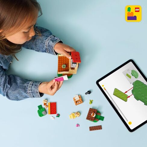 لعبة Lego Animal Crossing Goldie’s Cozy House Building Toy - Play Play مجموعة للفتيات والفتيان ، الذين تتراوح أعمارهم بين 6 سنوات مع الكلب - لبنات البناء لعبة للأطفال - فكرة هدية لأعياد الميلاد ومحبي ألعاب الفيديو - 77058 in Saudi Arabia