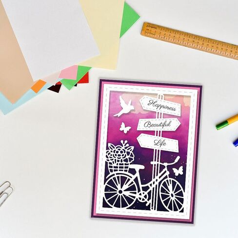 CAT Sndresss Background Die Cuts لصنع البطاقات ، Window Carbon Steel Die Cuts Cute قطع يموت إطار إطار الإطارات من القلم القصاصات. in Saudi Arabia