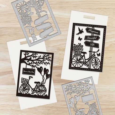 CAT Sndresss Background Die Cuts لصنع البطاقات ، Window Carbon Steel Die Cuts Cute قطع يموت إطار إطار الإطارات من القلم القصاصات. in Saudi Arabia