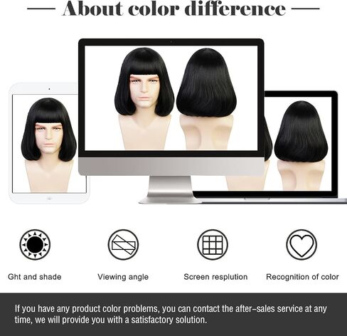 LABEAUTÉ Short Curly Red Pigtails Wig with Bangs for Women Girls Cosplay Wig for Halloween + Free Cap in Kuwait