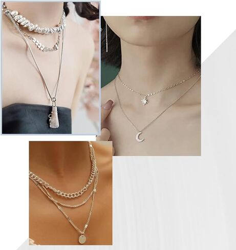 Beebeecraft 3Pcs 925 Sterling Silver Stamped Jewelry Chain Extender Double Spring Clasps Chain Extension with 1Pc Silver Polishing Cloth for Necklaces Bracelets Anklets 5.1cm/2.0in in Length in Saudi Arabia