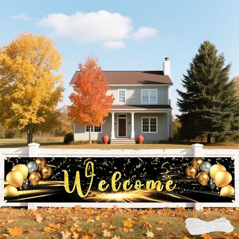 Hispanic Heritage Month Banner Decorations - 8.2x1.64ft Large Spanish Speaking Countries Banner with 6m Ribbon, Double-Stitched, Party Decor for Fence, Yard, Garden, Porch in Kuwait
