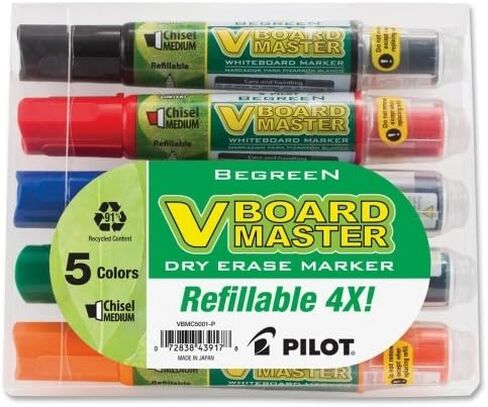 Begreen v Board Master Master Master - نوع نقطة العلامة العريضة - نمط نقطة علامة الإزميل - برتقالي ، أخضر ، أزرق ، أسود ، حمراء حمراء - 5 / حزمة in Saudi Arabia