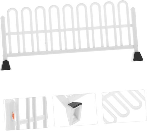 8pcs حواجز الطرق المرورية المصغرة التي تم تعيينها للبنين والبنات دور العلامات المرورية وموديلات السياج للمشاريع الإبداعية in Kuwait