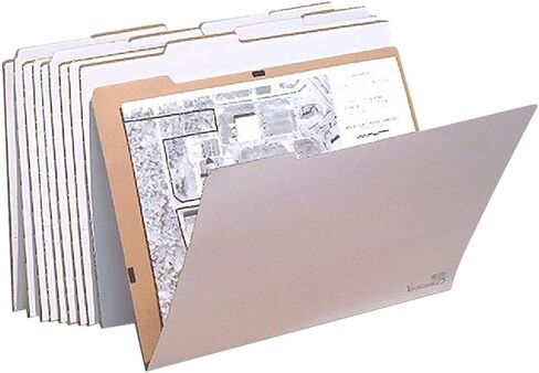 AOS Flat Storage File Folders - Stores Flat Items up to 18" x 24", Pack of 10 in Saudi Arabia