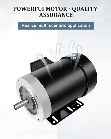 Electric Motor 3HP 3450RPM General Purpose Three Phase Motor 230V/460V CW/CCW 5/8" Shaft diameter TEFC 2Pole 60HZ in Saudi Arabia