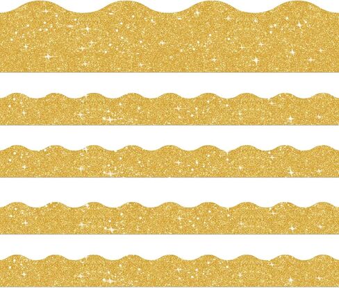 60pt Shine Scalloped Bulletin Border-Border-Border Red Border ، Red Red Trim Decorative Roll for Champaring ، School ، Office ، Home in Kuwait
