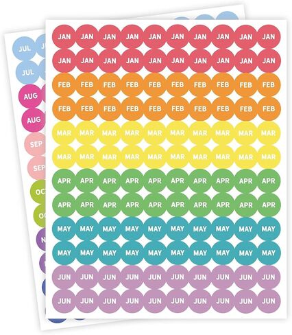 Andaz Press Round 0.75" Earthy Boho 1-31 Number Stickers for Planners, Calendar Stickers Date Dots for Planner Stickers for Women Men, Tiny Stickers Planner Accessories, 480-Pack Stickers in Saudi Arabia