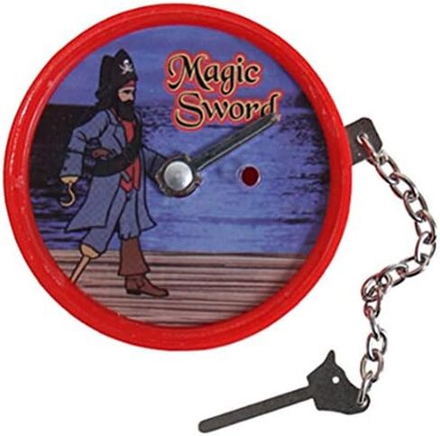 حيل السيف السحرية ، Secret Box Magic Toys سهلة الاستخدام للمرحلة عن قرب ، تظهر إكسسوارات الدعائم المتعة المرحات التي تظهر ألعابًا تلاشي (أحمر) in Saudi Arabia