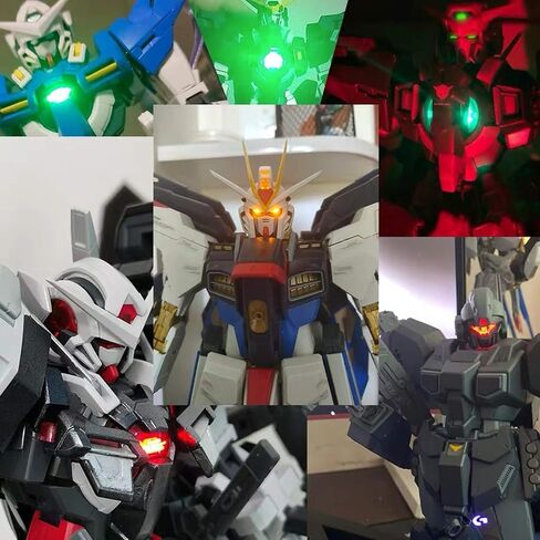 وحدات LED 5pcs لمجموعات طرازات Gundam ، وحدة MG LED التي تم تعيينها لـ Gundam 00 Mg GN-X تضيء بعض ملحقات Hobby Models (Green) in Kuwait