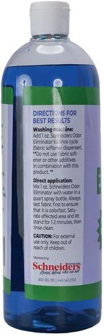 Schneiders Odor Eliminator for Horse Blankets & More | Destroys Stubborn Odors | Environmentally Safe | Made in USA in Saudi Arabia