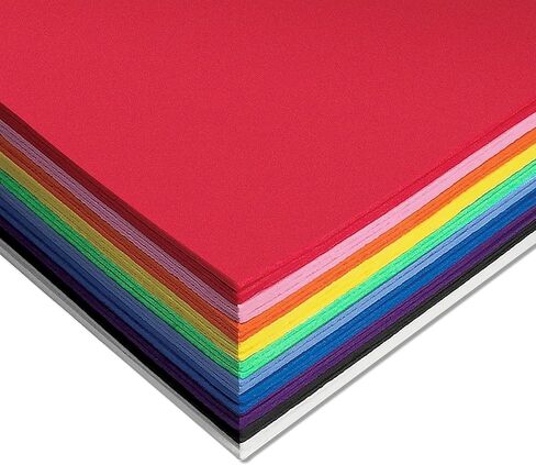 EVA Foam Sheets Crafts 9x12 in 30pack 10 Colors 2mm eva coll Craft Foam Paper for Project Project Prestchoolers Scrapbooking DIY Handcraft in Kuwait