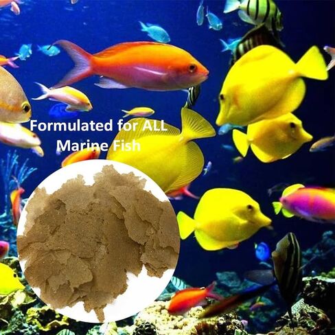 Fitalis Marine Flakes 40g (1.41 أوقية) الأسماك الأسماك الغنية بالمغذيات الممتازة من أجل أحواض السمك البحري ، يعزز نموًا صحيًا in Kuwait