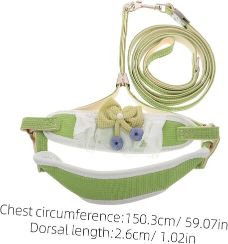 Pet Harness Lightweight Comfortable Dog Leash Dog for Cats Puppy Leash Breathable Material in Saudi Arabia